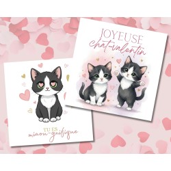 10 cartes gratuites à imprimer St Valentin