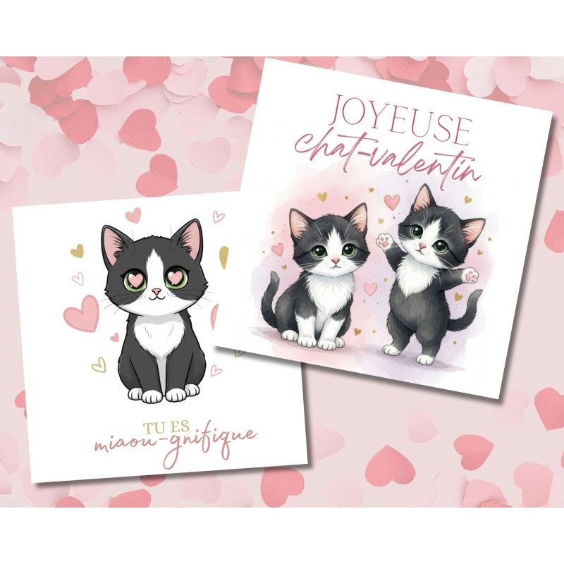 10 cartes gratuites à imprimer St Valentin