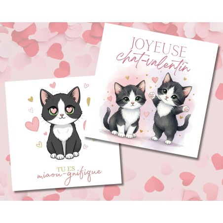 10 cartes gratuites à imprimer St Valentin