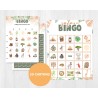 activite imprimer anniversaire theme safari - bingo