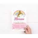 Invitation Licorne