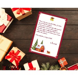 Lettre au Père Noël gratuite à imprimer