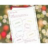 Lettre au Père Noël gratuite à imprimer