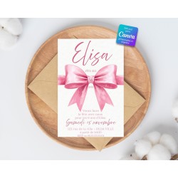 Invitation digitale petit noeud